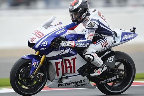 British MotoGP: Jorge Lorenzo storms to Silverstone pole