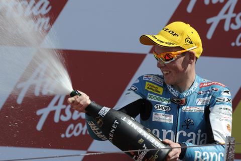 British MotoGP: Bradley Smith savours first home rostrum