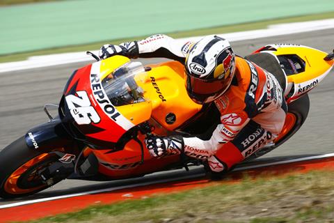 Assen MotoGP: Dani Pedrosa salvages surprise second