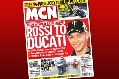 MCN World Exclusive: Rossi to Ducati