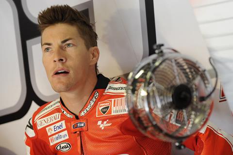 Catalunya MotoGP: Nicky Hayden struggles for grip