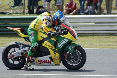 James Ellison at Mallory Park 