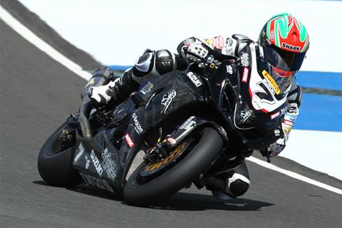 Knockhill BSB: Laverty tops Friday practice