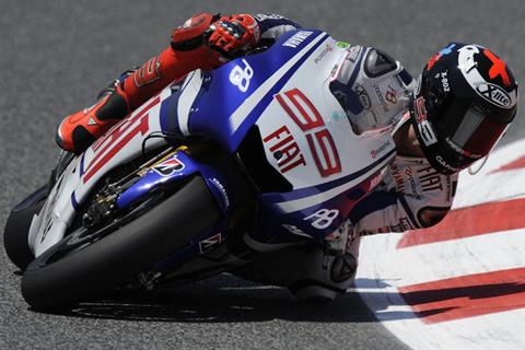 Catalunya MotoGP: Jorge Lorenzo takes third successive pole