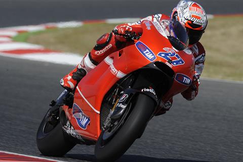 Catalunya MotoGP: Casey Stoner rues early braking mistake