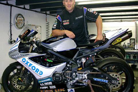 Harris back on track with Triumph