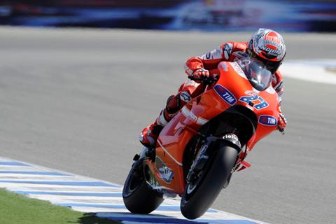 US MotoGP: Casey Stoner upset not to claim pole position