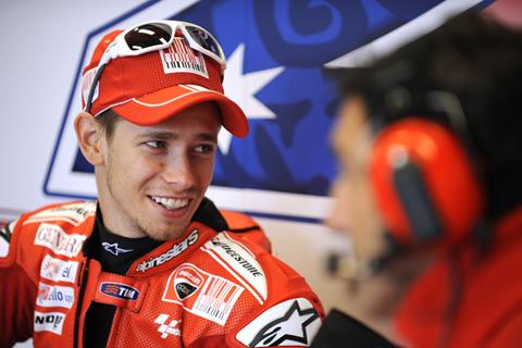 Casey Stoner to make Honda debut at Valencia test