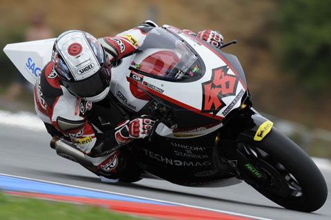 Brno MotoGP: Tomizawa on Moto2 pole