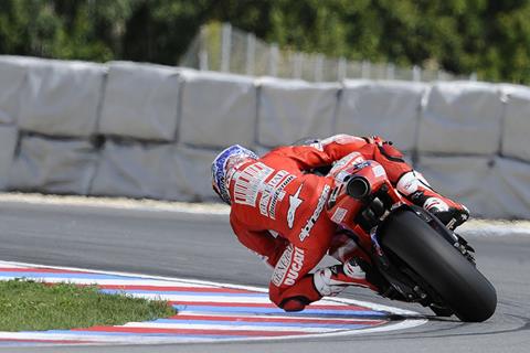 Indy MotoGP: Casey Stoner takes front fork gamble