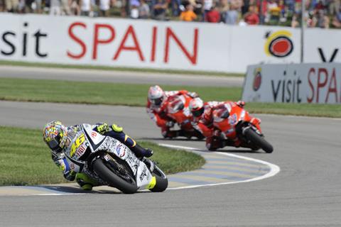 Indy MotoGP: Valentino Rossi satisfied with fourth