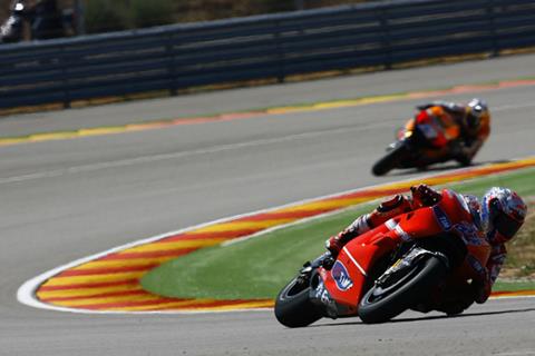 Aragon MotoGP: Casey Stoner delighted to end winless run