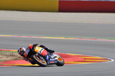 Aragon MotoGP: Early error hits Dani Pedrosa's hat-trick hopes