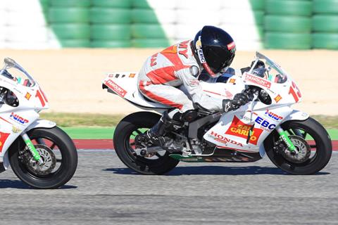 Wayne Gardner’s son in road racing debut