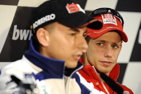 Casey Stoner aims to equal Wayne Rainey