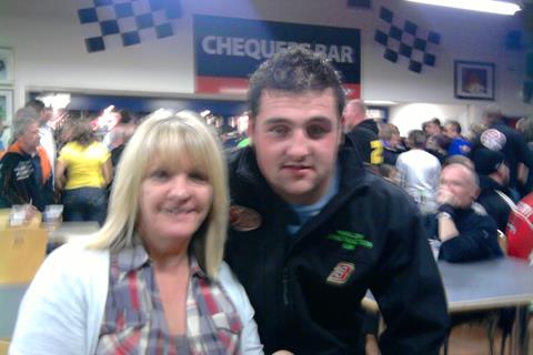 My wife and Michael Dunlop