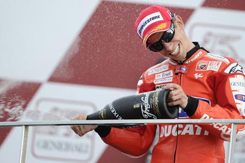 Valencia MotoGP: Casey Stoner leaves Ducati on podium