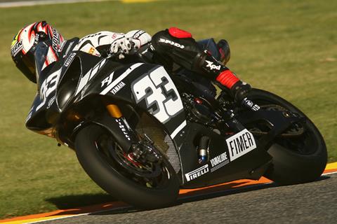 Picture Exclusive: Melandri’s first ride on Yamaha Superbike