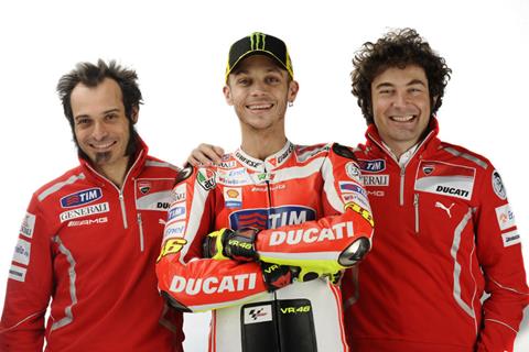 Pics: Valentino Rossi’s Ducati leathers unveiled