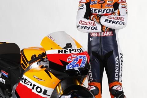 First shots of Stoner's 2011 Honda RC212V