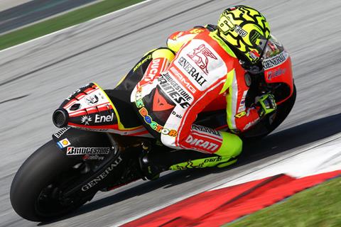 Valentino Rossi boosted by Ducati progress