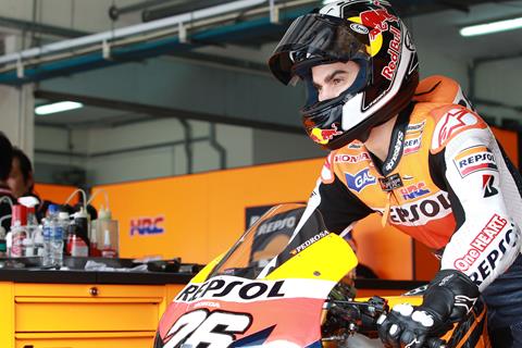 Shoulder boost for Dani Pedrosa