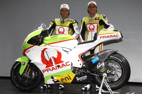 Pramac Ducati unveils 2011 livery