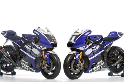 Yamaha unveils 2011 factory YZR-M1