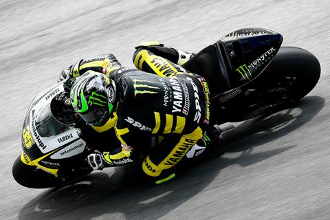 Cal Crutchlow crashes twice in Sepang