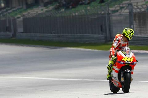 Valentino Rossi ‘worried’ as Ducati struggles in Sepang