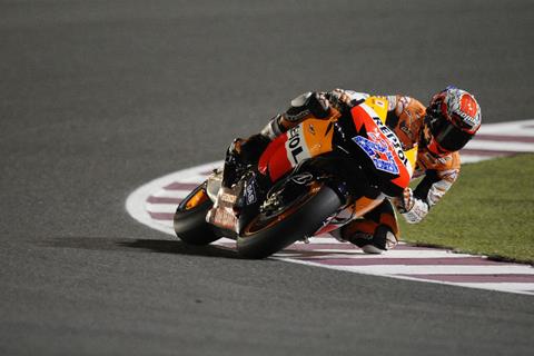 Qatar MotoGP times: Repsol Honda dominate