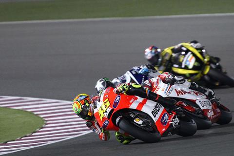 Qatar MotoGP: Valentino Rossi struggles to seventh