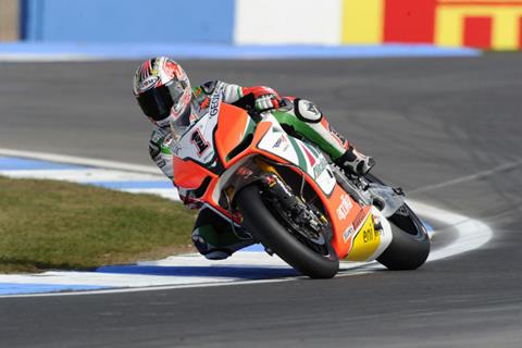 MCN Donington WSB: Biaggi keeps top spot