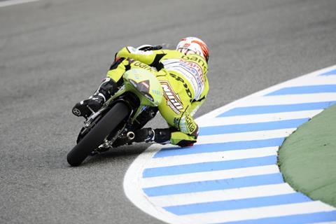 Jerez MotoGP: Terol takes victory in the wet