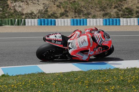 Nicky Hayden makes Ducati GP12 debut