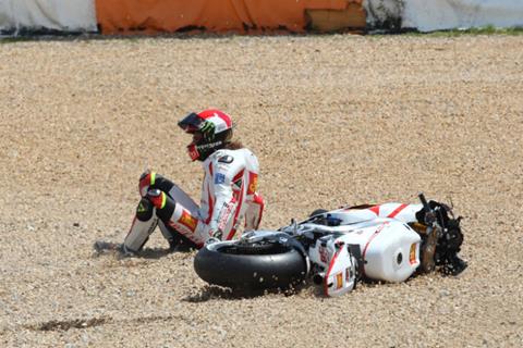 Estoril MotoGP: Marco Simoncelli rues early mistake