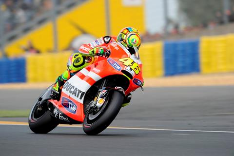 Le Mans MotoGP: Valentino Rossi ninth again in qualifying