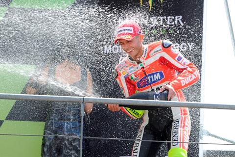 Le Mans MotoGP: Valentino Rossi revels in first Ducati podium