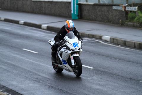 Adam Child at the North West 200