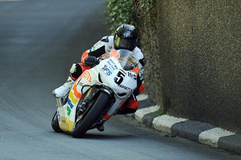 Isle of Man TT blog: Anstey setting pace