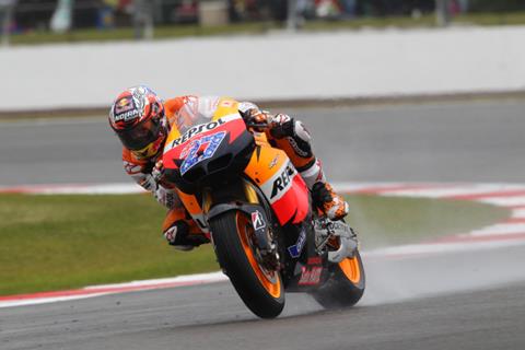 British Grand Prix: Casey Stoner shivers to commanding win