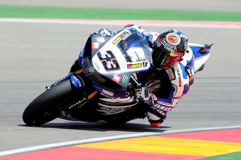 WSB Aragon: Melandri takes pole