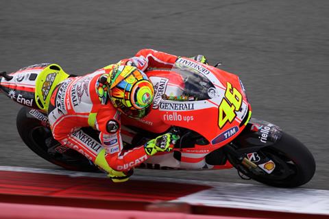 Rossi at Silverstone