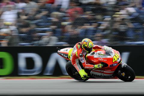 Assen MotoGP: Valentino Rossi falters on new Ducati