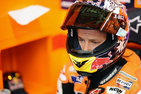 ‘Pathetic’ crash fails to slow Casey Stoner 