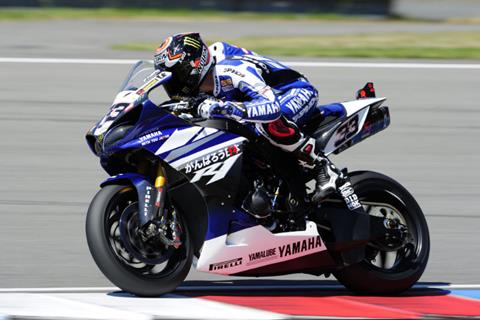 WSB Brno: Melandri holds off Biaggi for race one win