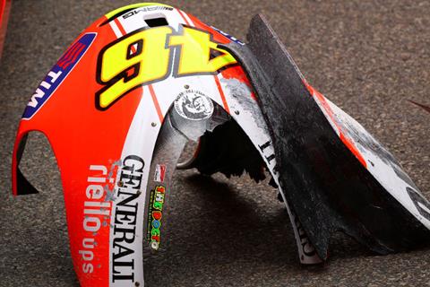 German MotoGP: Cold front tyre caused Valentino Rossi’s big crash