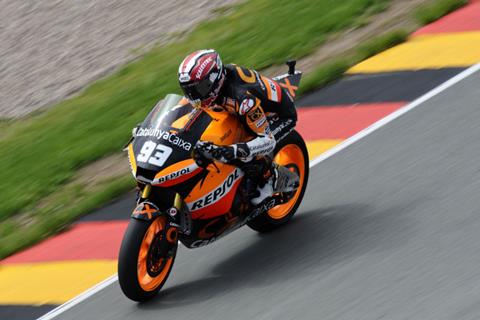 German MotoGP: Marquez takes Moto2 win