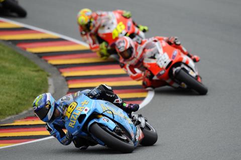 German MotoGP: Alvaro Bautista stuns Ducati duo