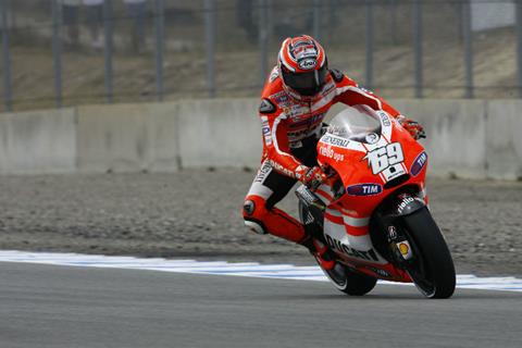 US MotoGP: Nicky Hayden expects to race old Ducati